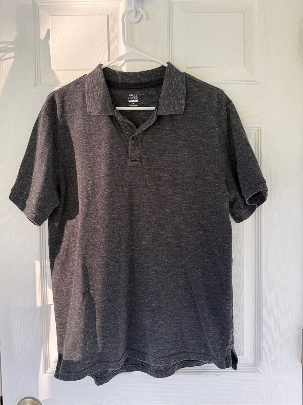 Falls Creek Charcoal Heather Polo Shirt